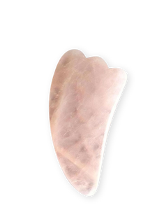 YÙ BEAUTY Gua Sha Rosenquarz