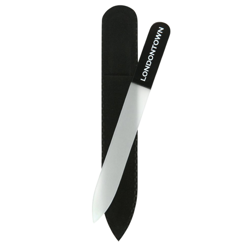 Kur - Glass Nail File - Black